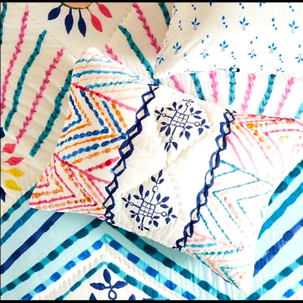 Anthropologie zadar standard shams